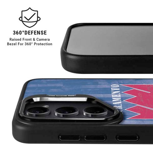 NBA Sacramento Kings Hardwood Classics Galaxy S25 Ultra Kickstand Case